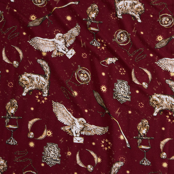 Gryffindor House Men's French Terry Relaxed Pants