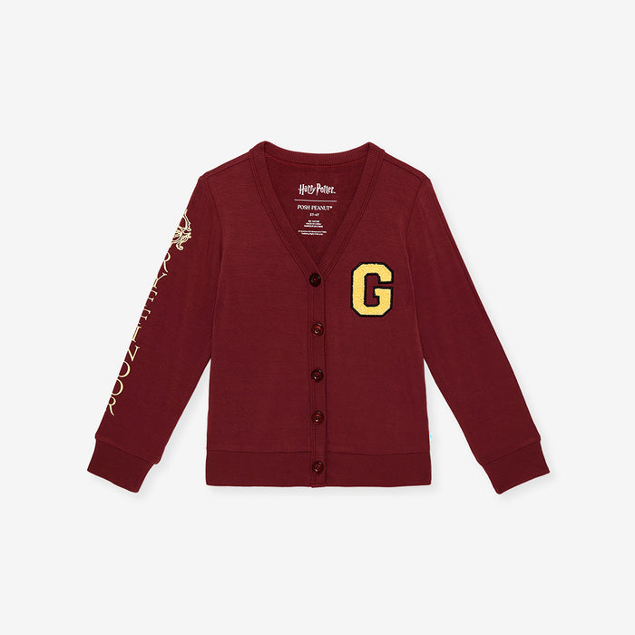 Gryffindor Varsity League French Terry Varsity Cardigan
