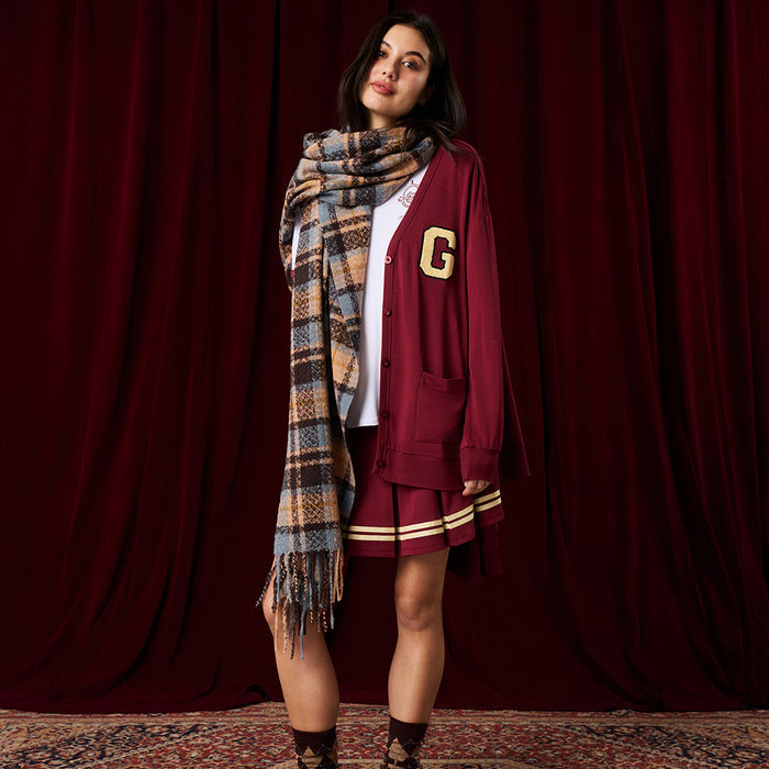 Gryffindor Varsity League Women's French Terry Varsity Cardigan