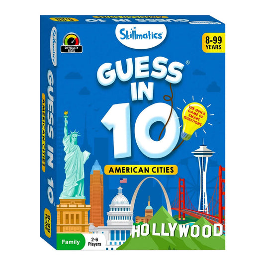 Guess in 10 American Cities family game
