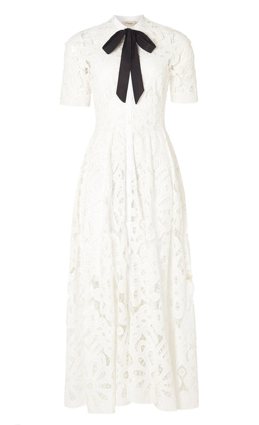 Guinevere Shirt Dress - White