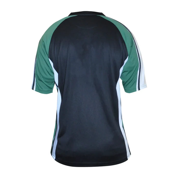 Guinness Croker Brand Navy and Green Rugby Jersey