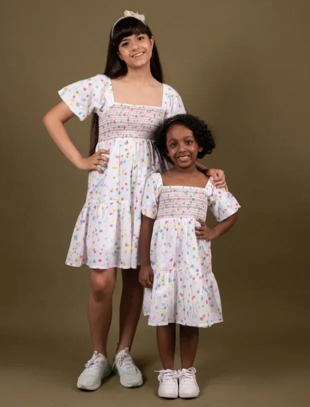 balloon sleeve dress -Tweeny Mini