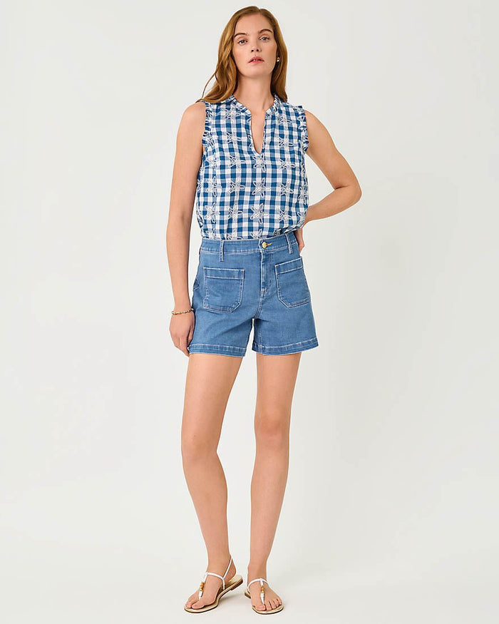 Lilly Pulitzer - Harleen High Rise Short - Rosanna Wash