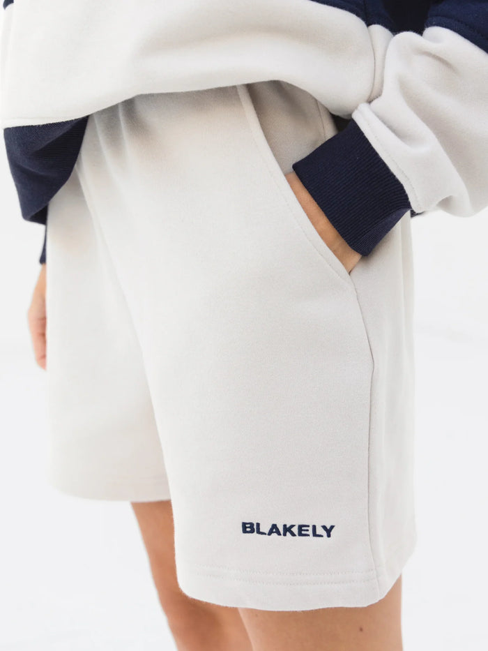 Harper Jogger Shorts - Off White