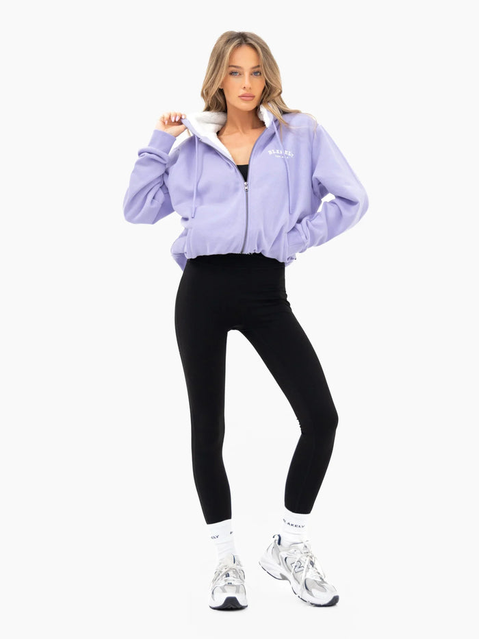 Heritage Full Zip Hoodie - Lilac