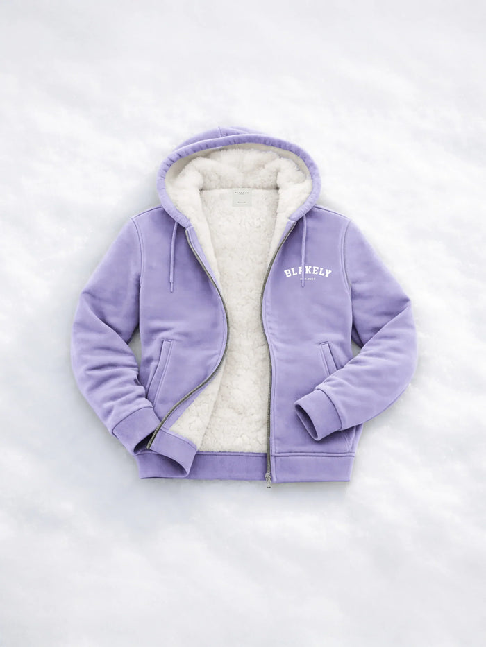 Heritage Full Zip Hoodie - Lilac