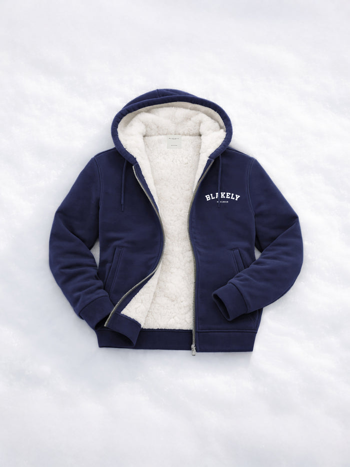 Heritage Full Zip Hoodie - True Navy