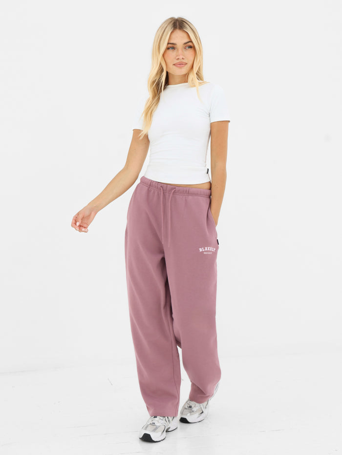 Heritage Oversized Sweatpants - Dusty Pink