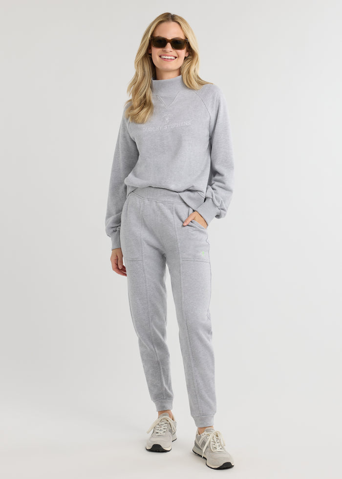 Heritage Sweatshirt in French Terry (Heather Grey)
