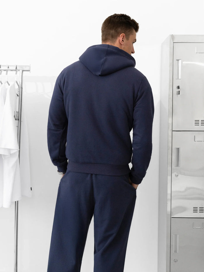 Heritage Zip Up Hoodie - True Navy