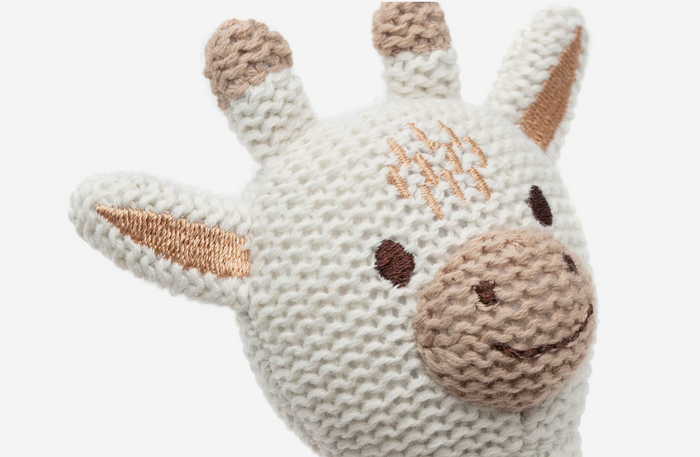Hochet en tricot | Girafe