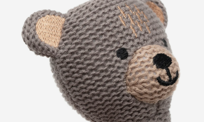 Hochet en tricot | Ours