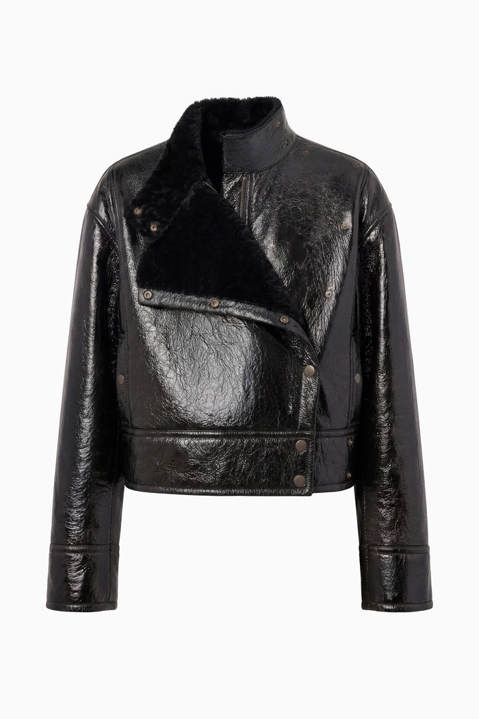Honora Leather Jacket - Noir