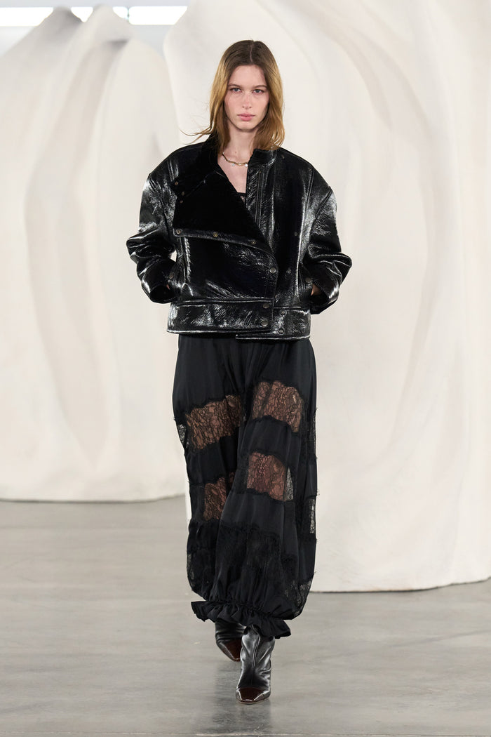 Honora Leather Jacket - Noir
