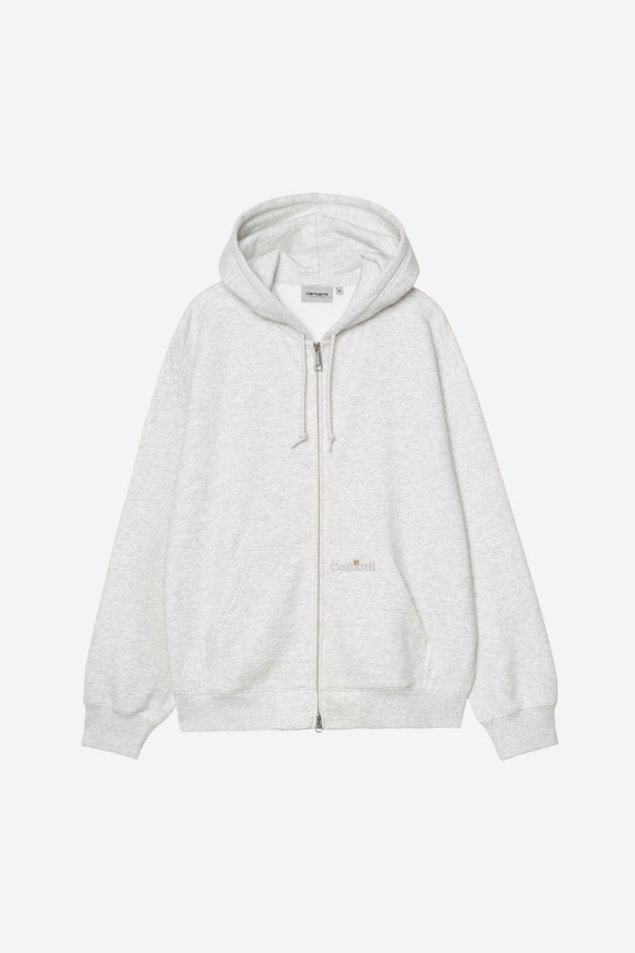 Hooded WIP Label Sweat Jacket