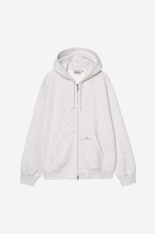 Hooded WIP Label Sweat Jacket