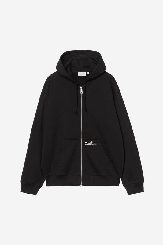 Hooded WIP Label Sweat Jacket