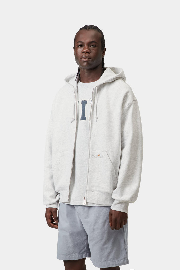 Hooded WIP Label Sweat Jacket