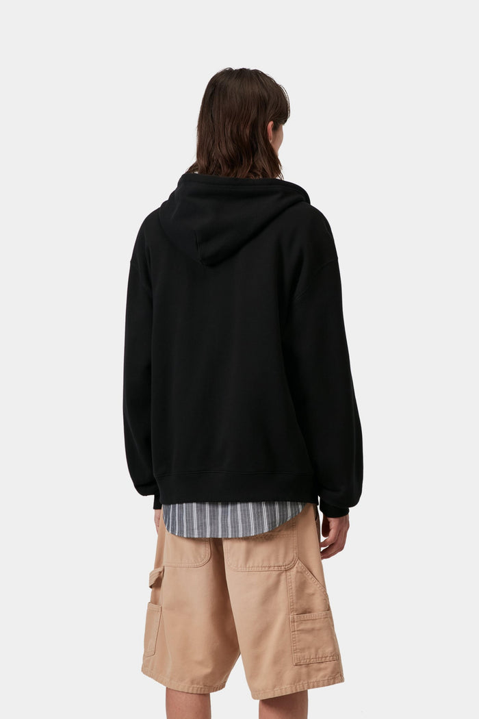Hooded WIP Label Sweat Jacket