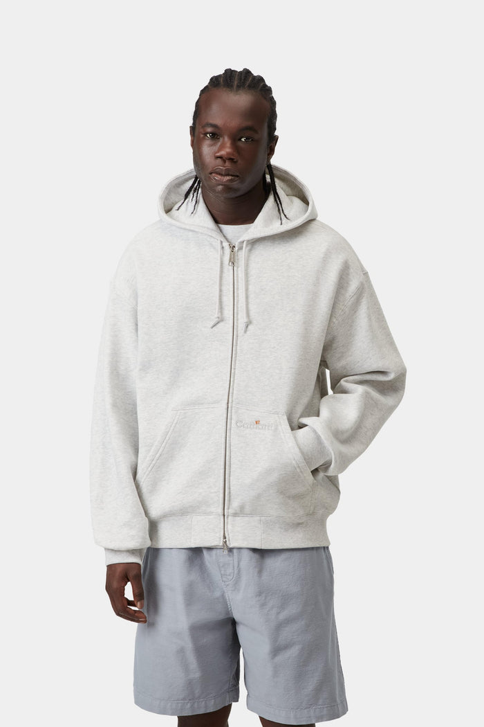 Hooded WIP Label Sweat Jacket