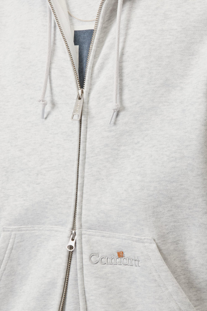 Hooded WIP Label Sweat Jacket