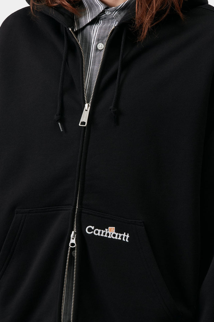 Hooded WIP Label Sweat Jacket