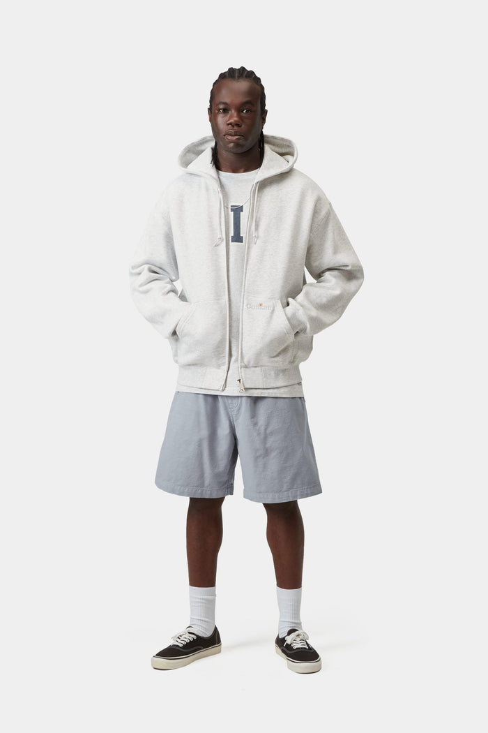 Hooded WIP Label Sweat Jacket