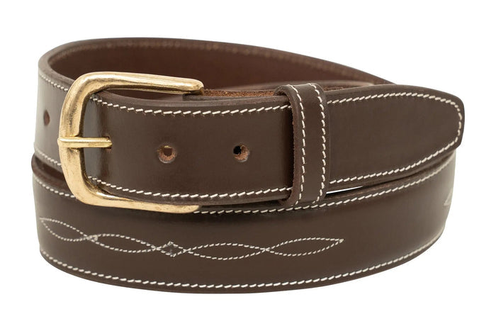 Huntley Equestrian Fancy Stitched Belt