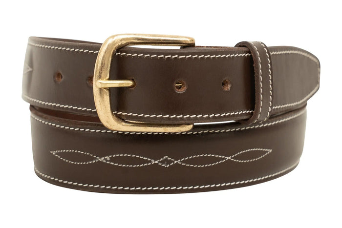 Huntley Equestrian Fancy Stitched Belt