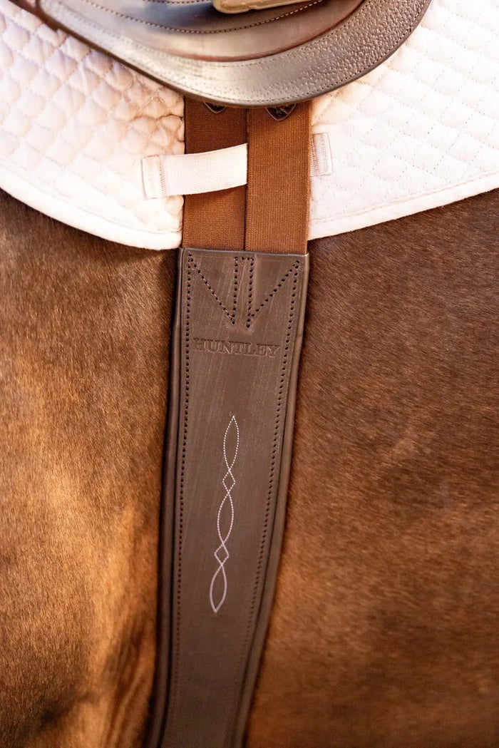 Huntley Equestrian Sedgwick Fancy Stitched Girth