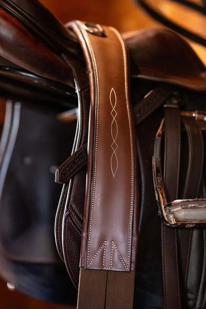 Huntley Equestrian Sedgwick Fancy Stitched Girth