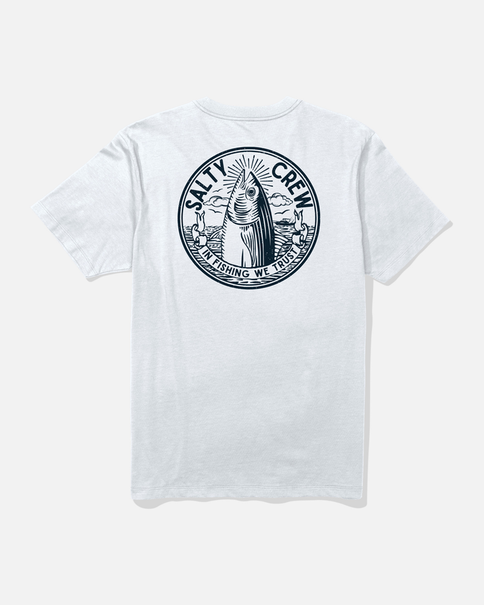In Fishing We Trust S/S Tee - White
