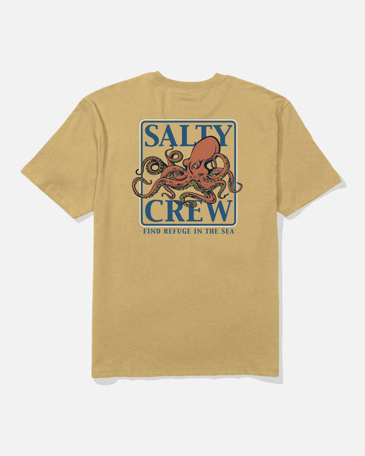 Ink Slinger  S/S Tee - Mineral Yellow