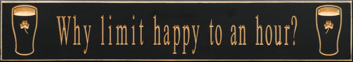 Irish Sayings Carved Wood Pub Signs