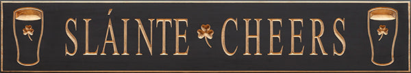Irish Sayings Carved Wood Pub Signs