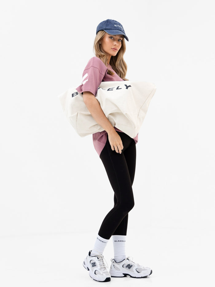 Isabel Oversized T-Shirt - Dusty Rose