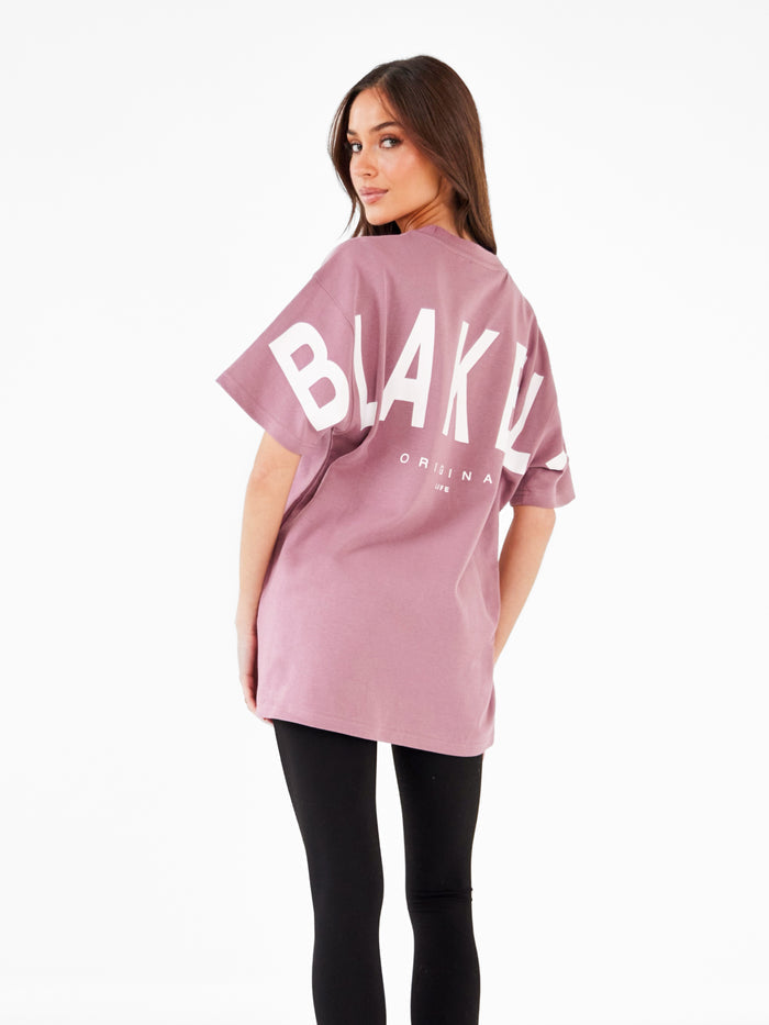 Isabel Oversized T-Shirt - Dusty Rose
