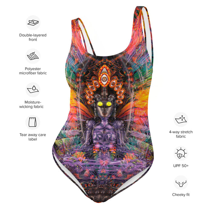 Isis/Ina May Banjo Glass Remix One-Piece Bodysuit