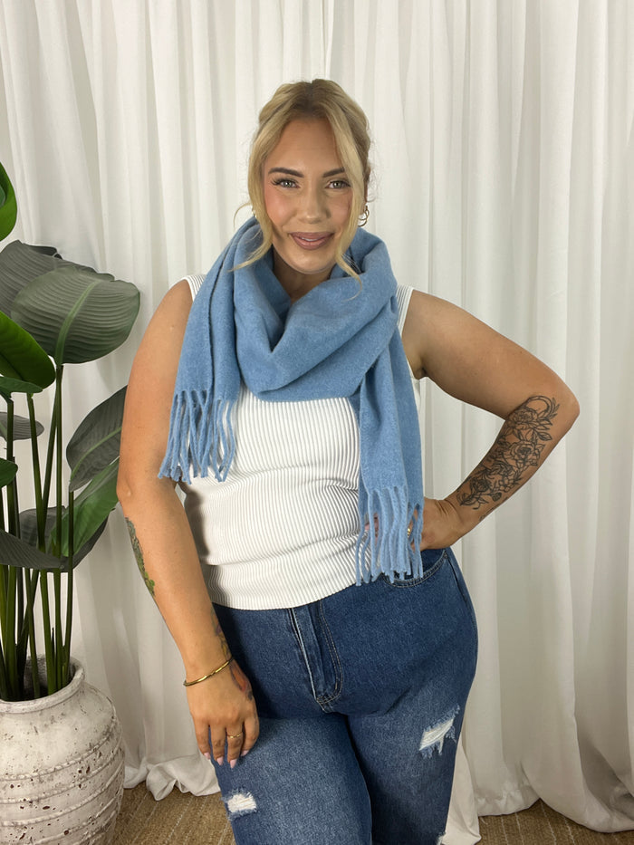 Jaye Scarf- Baby Blue