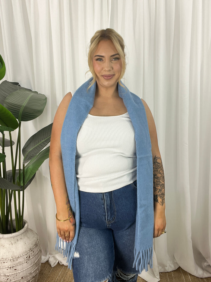 Jaye Scarf- Baby Blue
