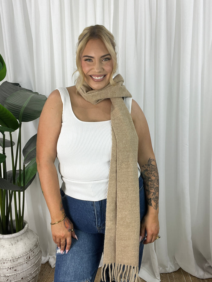 Jaye Scarf- Beige