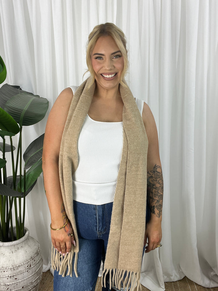 Jaye Scarf- Beige