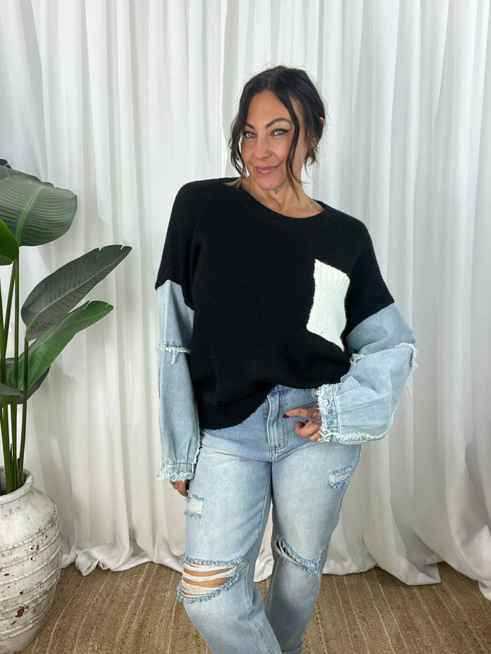 Jupiter Contrast Jumper (EOFY SALE)