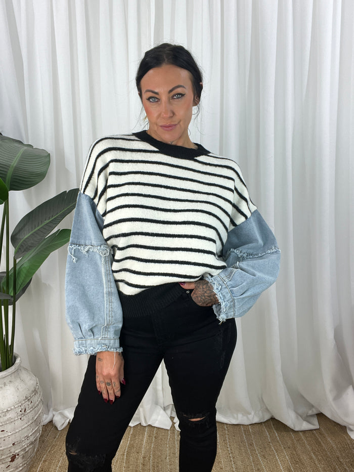 Jupiter Contrast Jumper (EOFY SALE)