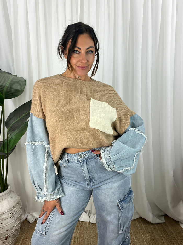 Jupiter Contrast Jumper (EOFY SALE)