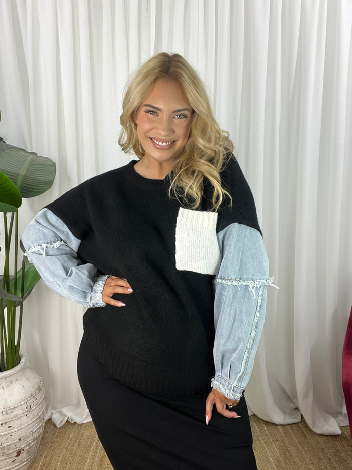 Jupiter Contrast Jumper (EOFY SALE)