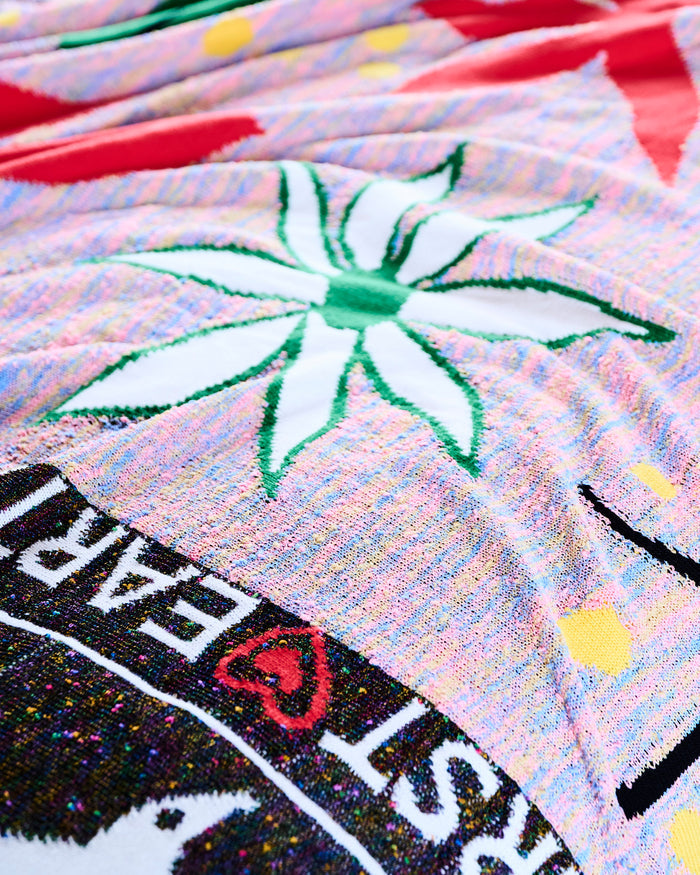 Kip&Co x Jenny Kee Our Precious Planet Knitted Blanket