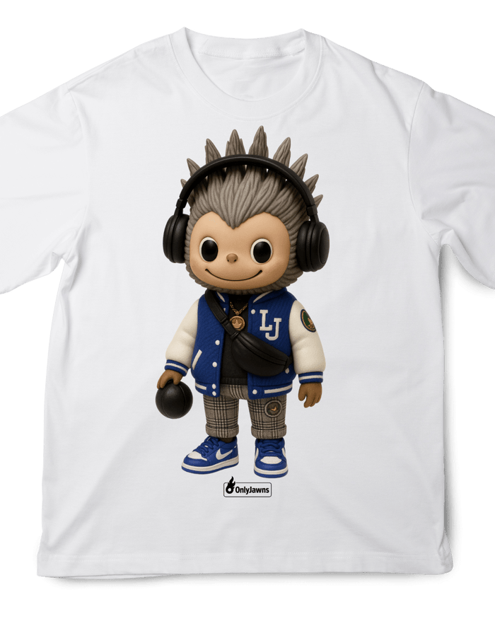 La Bu Be Like Lebron - Original Jawns - White T-Shirt - T-Shirt - Jawns on Fire Sneakers & Shoes