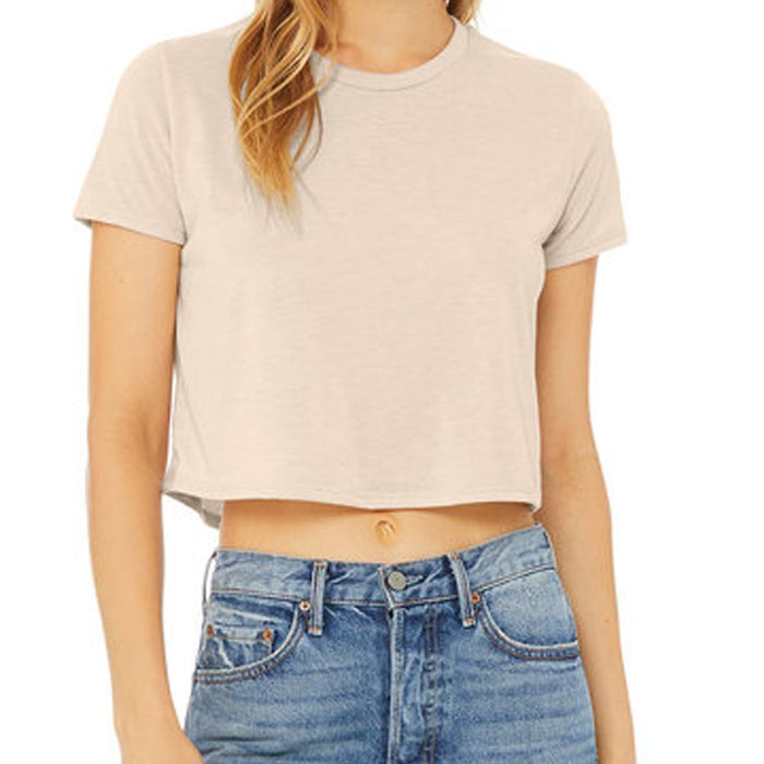 Ladies' Flowy Cropped T-Shirt